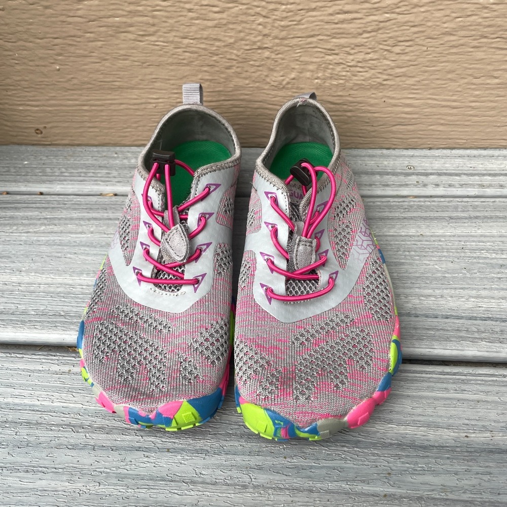 Saguaro Smart II - Barefoot Shoes Women Gray Pink/Multi Size / EU 37 -US 7